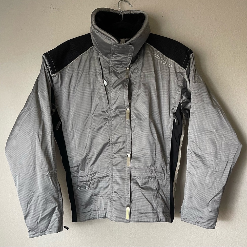 Spyder Silver Snowboard Ski Winter Jacket
